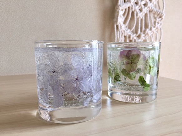 ＜冬の新作＞Winter Candle Holder 〜crisp air〜＊ティーキャンドル2つプレゼント＊ 3枚目の画像