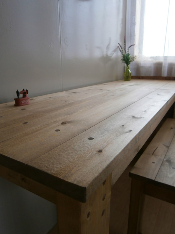 アンティーク風 机・作業台 110cm 【MD31】 ＊よんへ様