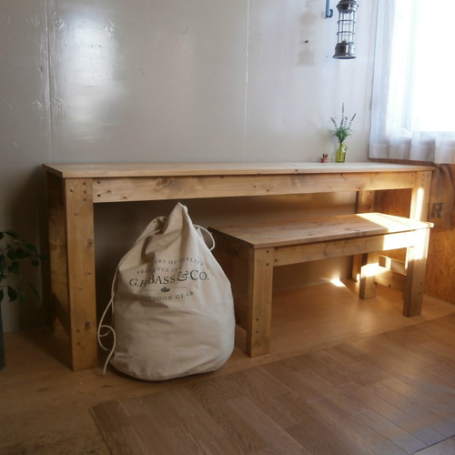 アンティーク風 デスク・作業台・ハンドメイド 160cm 【MD31