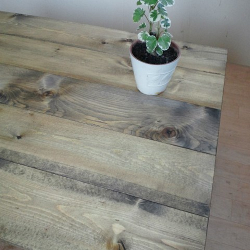 アンティーク風 ローテーブル・座卓・机 120×70㎝ 【EB】 ロー