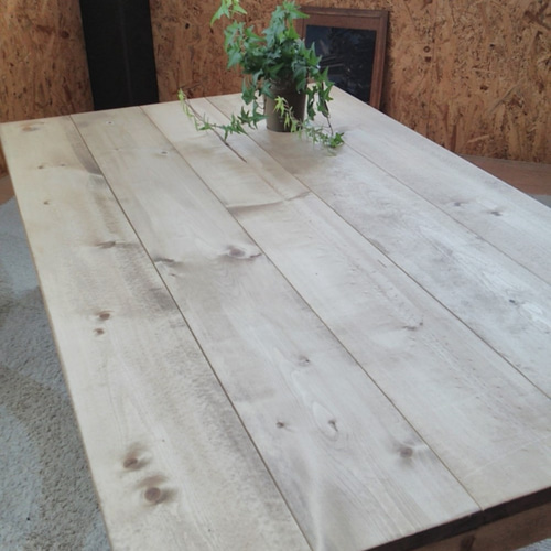 アンティーク風 ローテーブル・座卓・机 120×70㎝ 【MD31】 ロー