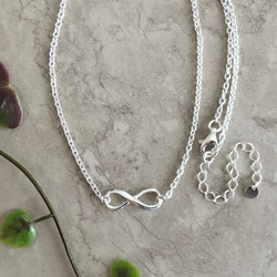 Silver925 Infinity motif Necklace 第8張的照片