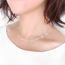 Silver925 mini coin Necklace 第1張的照片