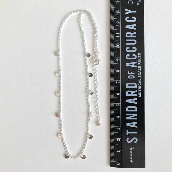 Silver925 mini coin Necklace 第5張的照片