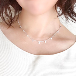 Silver925 mini coin Necklace 第6張的照片