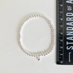 Silver925 4mm ball Bracelet 第4張的照片