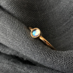 K14GF Blue moonstone ring 第1張的照片