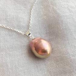 K14GF Edison Pearl pendant top B 第1張的照片