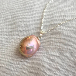 K14GF Edison Pearl pendant top B 第6張的照片