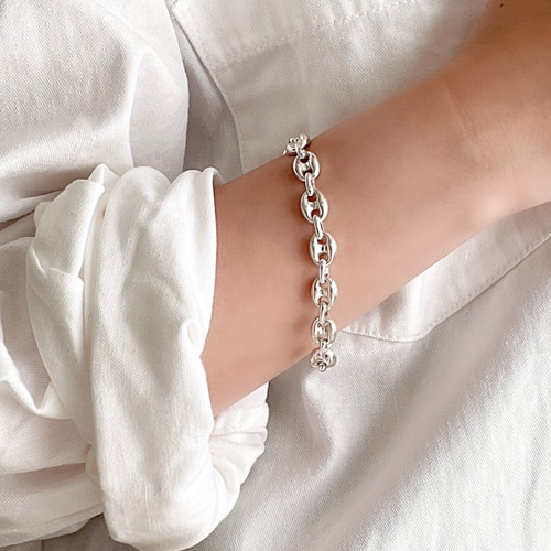 ★MISSOMA★ マリナー チェーン ブレスレット 送料無料!Silver925 マリーナチェーンブレスレット two holes