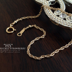 K14GF Design chain bracelet 第1張的照片