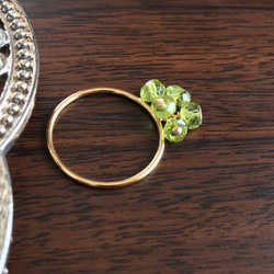 K14GF Ring of Peridot 第8張的照片