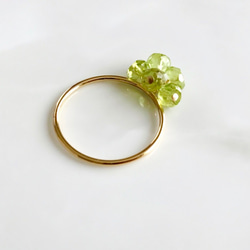 K14GF Ring of Peridot 第10張的照片