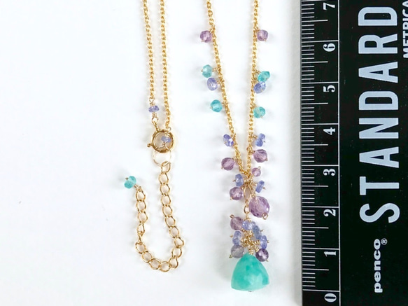 K14GF Amazoness and Amethyst Necklace 第4張的照片