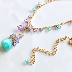 K14GF Amazoness and Amethyst Necklace 第6張的照片
