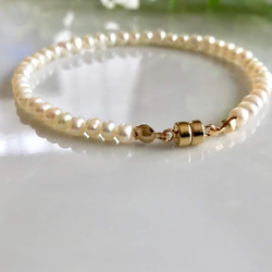 K14GF Freshwater pearl bracelet 第3張的照片