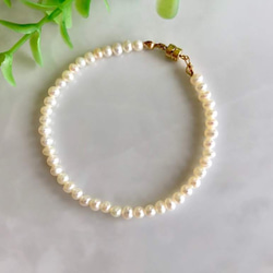 K14GF Freshwater pearl bracelet 第6張的照片