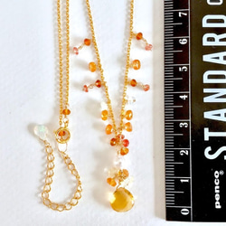 14公斤黃水晶和akoya珍珠項鍊秋天的輝煌 第4張的照片