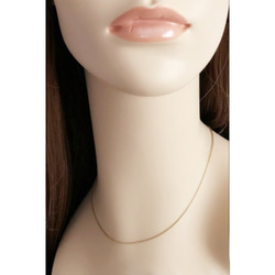 K14GF Chain necklace 37 to 90 cm Adjuster addit 第5張的照片