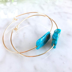 K14gf Turquoise Bangle 第6張的照片