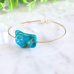 K14gf Turquoise Bangle 第7張的照片