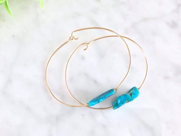 K14gf Turquoise Bangle 第8張的照片