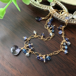 K14GF Iolite bracelet 第2張的照片