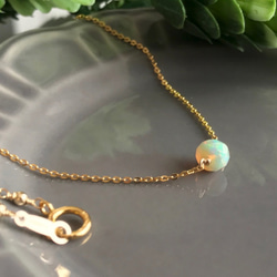 K14GF Precious Opal Necklace 第9張的照片