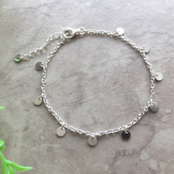 Silver925 mini coin Bracelet 第8張的照片