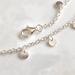 Silver925 mini coin Bracelet 第7張的照片