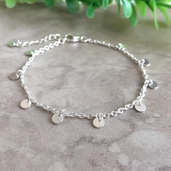 Silver925 mini coin Bracelet 第9張的照片