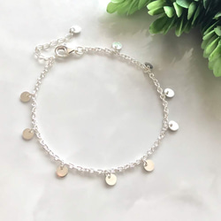 Silver925 mini coin Bracelet 第10張的照片