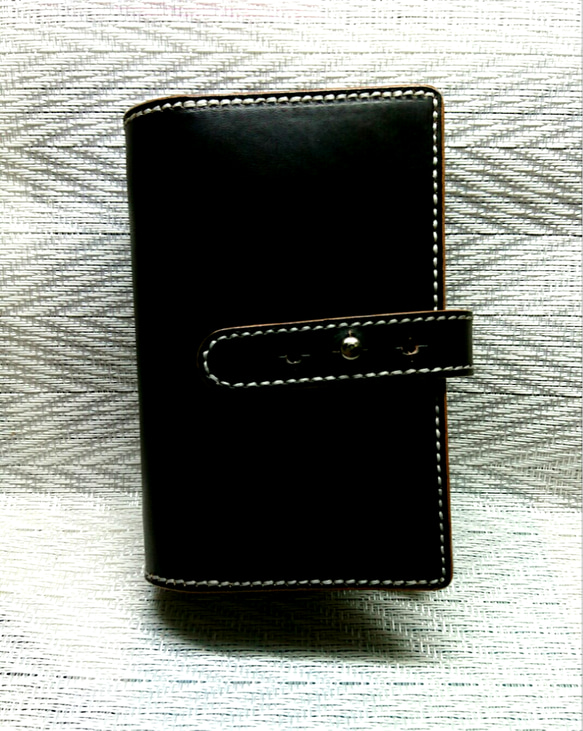 本革 システム手帳 レザークラフト ハンドメイド 手帳 masaru