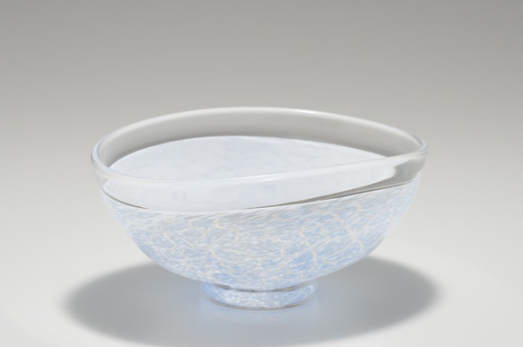 楕円鉢 (ライトブルー) 1枚目の画像