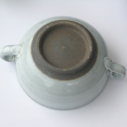 白い耳のスープカップ 5枚目の画像