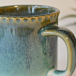 【在庫限り】Ridgeリッジ　マグカップ　グリーン　食洗機対応／0266427 2枚目の画像