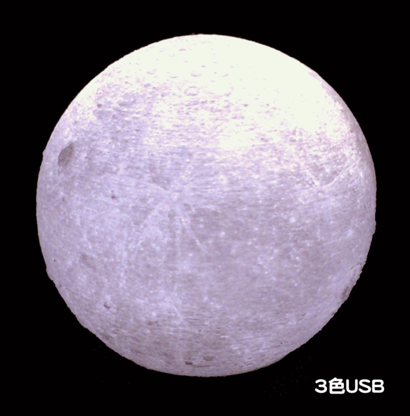 【1番人気】月のライトコードレス❗️可愛いサイズ電池式orUSB充電式☺️10000の♡をありがとうございます❗️ 10枚目の画像