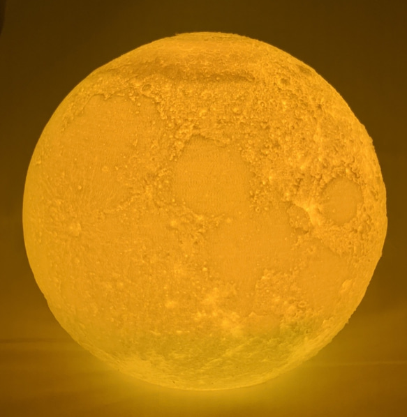 月のライトコードレスUSB充電式の更に大きい16.5cmサイズ❗️ 1枚目の画像