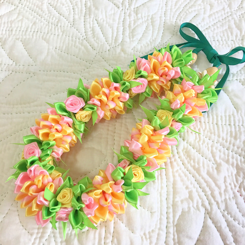 ハワイアンリボンレイ その他アクセサリー Yuna 通販 5753463｜Creema