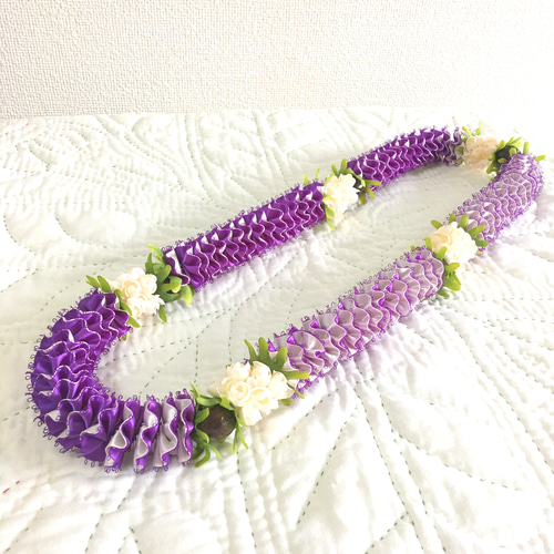 ふくすけ】【7月中発送】リボンレイ イエロー×ブルー パープル×ピンク