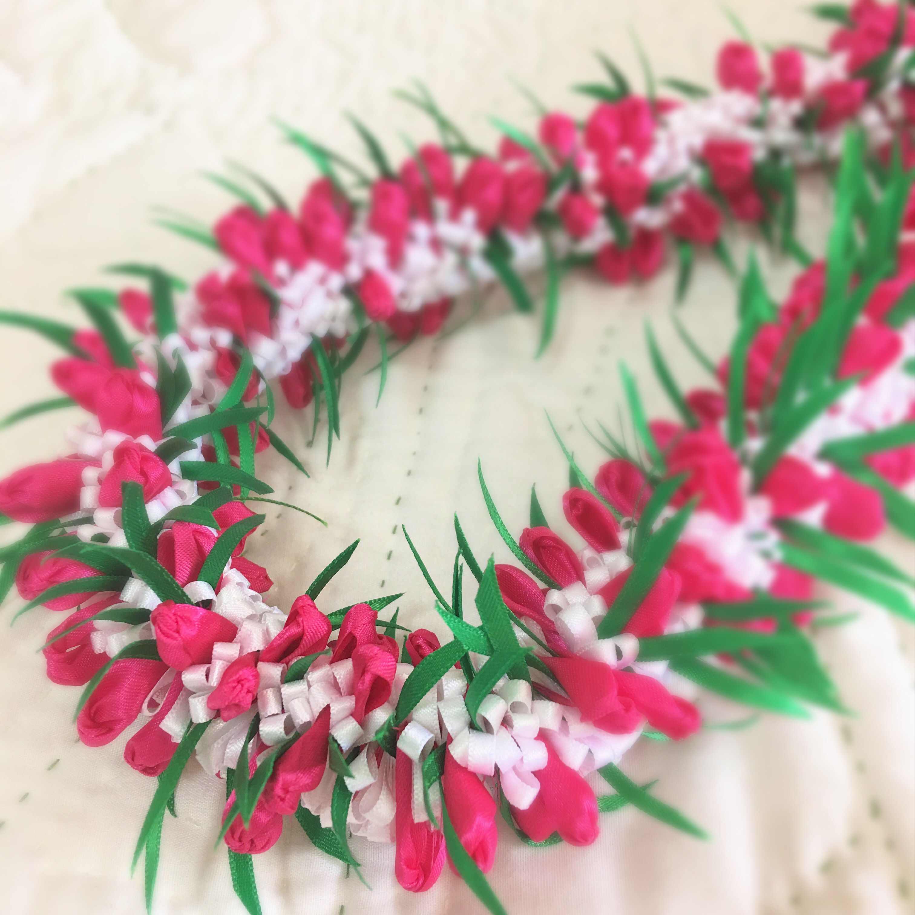 ハワイアンリボンレイ（クロッシェ他） ハワイアンリボンレイ（クロッシェ他）