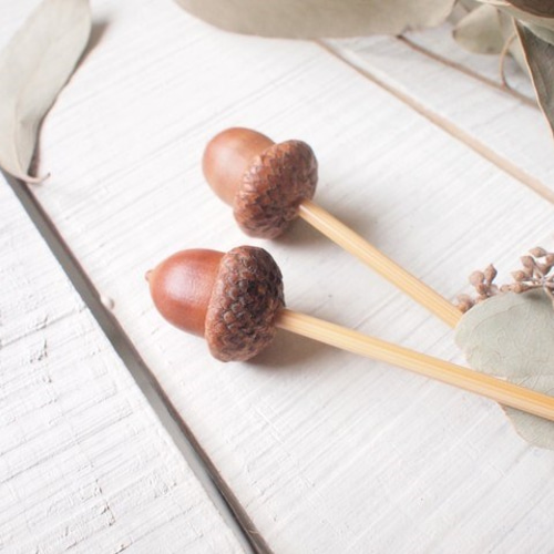 5号 どんぐりの編み針№83 その他素材 かを 通販 1619439｜Creema(クリーマ)