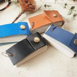 本革 単語帳カバー 無印良品単語帳サイズ メモ帳 かを 通販