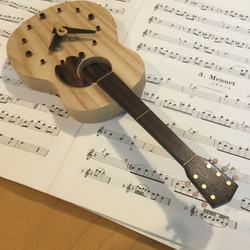 木製時計  ギター　✳︎order made 5枚目の画像
