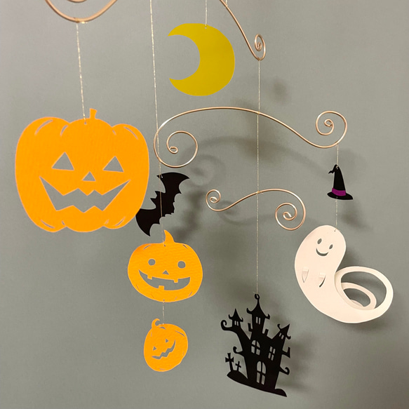 ハッピーハロウィンのモビール モビール toke 通販 12488093｜Creema