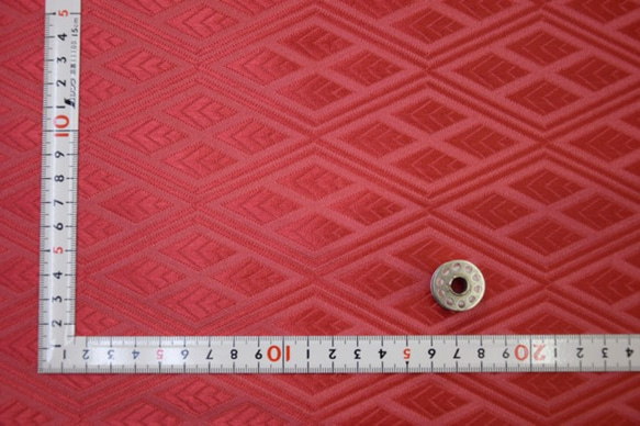 Brocade Fabric 布 Brocade Takeda Ryo（大）深粉色 ☆ 寬 36 厘米 x 長 50 厘米 ☆ 第6張的照片