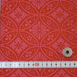 Brocade Fabric Cloth Brocade Cloisonne Hanabishi (Large) 粉色/紅色 ☆ 第2張的照片