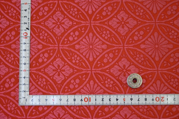 Brocade Fabric Cloth Brocade Cloisonne Hanabishi (Large) 粉色/紅色 ☆ 第2張的照片