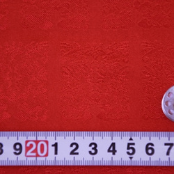 金襴 生地 桐竹鳳凰 赤（8964-2A1） 7枚目の画像
