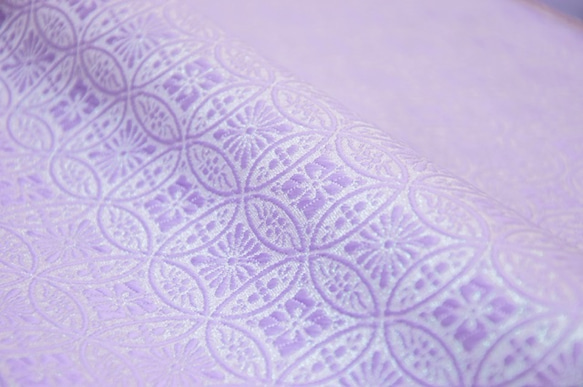 Brocade Pastel Cloisonne Hanabishi Purple / White (Hagoromo Pear 第1張的照片